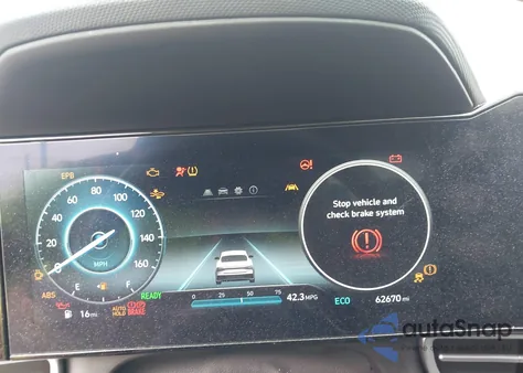 2024 Hyundai Elantra Hybrid Limited из США, поврежденный, VIN KMHLN4DJ1RU101557